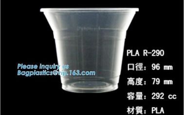 Biodegradable CPLA hot sale plastic cup lid manufacturers,100% Compostable CPLA Lids With Cup,PLA lid for 8/12/16/20oz C supplier