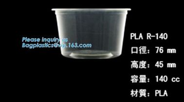 Biodegradable Disposable Cornstarch CPLA Cup,90mm CPLA hot drink cup lid for 10oz 12oz 16oz 20oz cup, bagplastics, packa supplier