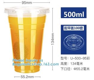 coffee cups with lids organic fancy disposable paper cup PLA,CPLA Biodegradable Flat Lid For Hot Cup, bagease bagplastic supplier