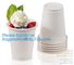 Colorful Biodegradable Bamboo fiber travel cup,Biodegradable 8 Oz White China Microwave Disposable Cornstarch Cup packag supplier