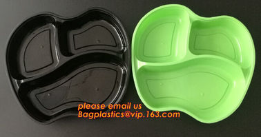 Fruit, food,salad,sushi,lunch,Food Grade Disposable White Plastic Cookie Insert Tray,China manufacture clear plastic coo supplier