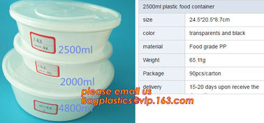 Reusable Take Away Plastic Salad Bowl With Fork And Dressing box and Source Container,Disposable take away plastic salad supplier