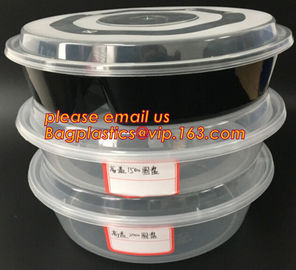 Reusable Take Away Plastic Salad Bowl With Fork And Dressing box and Source Container,Disposable take away plastic salad supplier