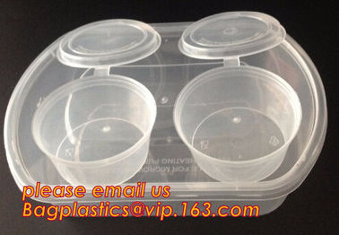 Promotional custom disposable plastic fast food bowls, plastic serving bowl, black plastic bowl,Fruit Take Away Fresh Ki supplier
