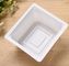 Hot Selling Plastic PET Sandwich Containers Cake Bread Container Plastic Takeaway Food Box with conjoined cover bagease supplier