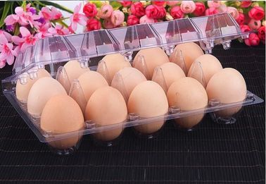 custom clear blister plastic high quality food packaging trays for Cherry Tomato Oranges,food grade PET plastic egg tray supplier