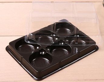 custom clear blister plastic high quality food packaging trays for Cherry Tomato Oranges,food grade PET plastic egg tray supplier