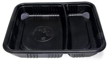 disposable Frozen Food PET PP Plastic Packing Trays For Meat,Suchi Party Food Container Tray With Lid For Food Packaging supplier