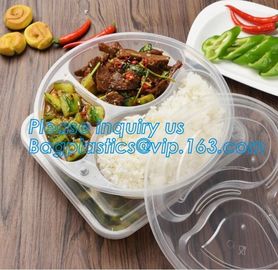 8oz 240ml disposable transparent pla tableware food container plastic bowl,pp plastic popcorn bowl 1500ml food packaging supplier