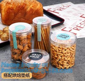 cylinder food packaging box for sell,OEM high quality food grade cylinder paper packaging paper tube box,bakery cookie supplier