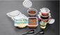 Disposable mini plastic jelly cup PP sauce cup,PS Sauce Cup,Transparent PP Plastic Square Portion Sampling Sauce Cup wit supplier