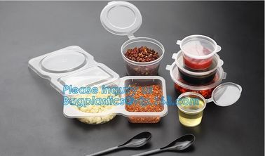 Disposable mini plastic jelly cup PP sauce cup,PS Sauce Cup,Transparent PP Plastic Square Portion Sampling Sauce Cup wit supplier