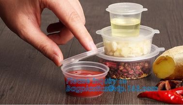 Disposable mini plastic jelly cup PP sauce cup,PS Sauce Cup,Transparent PP Plastic Square Portion Sampling Sauce Cup wit supplier