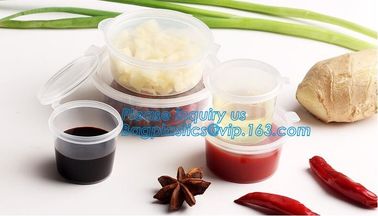 Disposable mini plastic jelly cup PP sauce cup,PS Sauce Cup,Transparent PP Plastic Square Portion Sampling Sauce Cup wit supplier