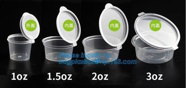 Disposable mini plastic jelly cup PP sauce cup,PS Sauce Cup,Transparent PP Plastic Square Portion Sampling Sauce Cup wit supplier