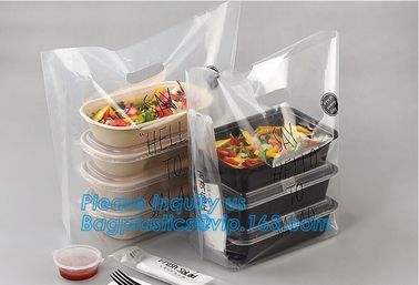 fast food bags, Food grade bakery bread plastic poly bag custom printed opp plastic bag factory manufacture, bagplastics supplier