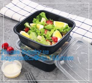 3 compartment durable plastic food meal prep bento box,modern style food grade plastic fresh box/bento box/lunch box pac supplier