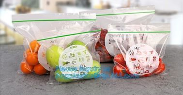 Custom Printed Plastic Bag Factory Manufacture Food Grade Bakery Bread Opp Plastic Poly Bag,Top Pocket Poly Bags Gift Pl supplier