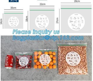 Custom Printed Plastic Bag Factory Manufacture Food Grade Bakery Bread Opp Plastic Poly Bag,Top Pocket Poly Bags Gift Pl supplier