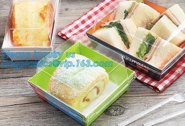 susi box / sushi packaging / Food window box,PP Microwave Blister Clear Plastic Lunch Box Food Container with Lid 650ml supplier