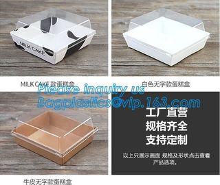 susi box / sushi packaging / Food window box,PP Microwave Blister Clear Plastic Lunch Box Food Container with Lid 650ml supplier