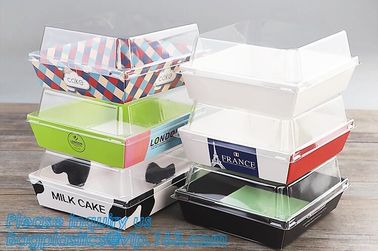 Plastic food container wholesale lunch box takeout,PET Plastic container Susi box Salad box,sushi serving food trays sus supplier