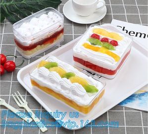 blister 8 pcs PP Various packaging /clear plastic disposable frozen food mochi cake tray,Disposable Vacuum Forming Packi supplier