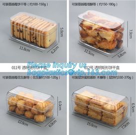 Food Grade Custom Clear Hard Cylinder Small PET Plastic Packaging Boxes biodegradable plastic food box bagplastics bagea supplier