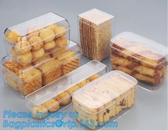 Food Grade Custom Clear Hard Cylinder Small PET Plastic Packaging Boxes biodegradable plastic food box bagplastics bagea supplier