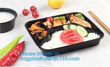 Food Grade Plastic Sushi Tray Set Full Printed Sushi Trays With Lids Customize Available,disposable packing plastic food supplier