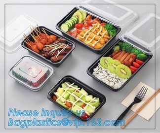 Meal Prep Containers Free Sample Bento Lunch Box Biodegradable Food Container Plastic Wheat Straw Lunch Box bagplastics supplier