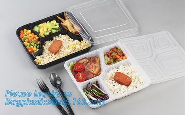 650ml hot selling disposable pp plastic snack food boxfood grade disposable plastic food sushi box container tray packag supplier