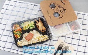 650ml hot selling disposable pp plastic snack food boxfood grade disposable plastic food sushi box container tray packag supplier