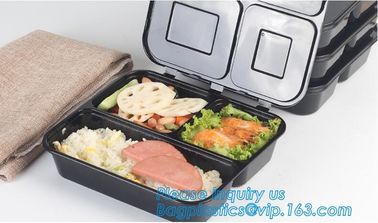 Disposable Plastic food delivery box Printing Sushi Tray For Food Packaging,HIPS Material Disposable Black Plastic Food supplier