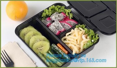 Disposable Plastic food delivery box Printing Sushi Tray For Food Packaging,HIPS Material Disposable Black Plastic Food supplier