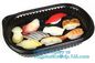 OEM and ODM custom plastic 2100ml pp 4 compartment plastic food box,disposable food container, plastic plate, plastic cu supplier