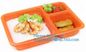 bpa free stackable take away leakproof black 2 compartment plastic microwave meal prep containers food bento box for kid supplier