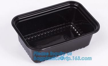 Wholesale 3 Compartment Take away Microwave PP High Quality food container Plastic Prep Meal disposable bento box with l supplier