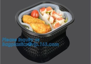 Factory Direct Lid Plastic Lunch Box Clear Food Container,Keep Fresh Crisper Food Box,Fresh Boxpp packaging disposable c supplier