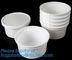 Pp Round disposable cheap high quality plastic bowl with lid,disposable package PP new plastic salad food bowl with seal supplier