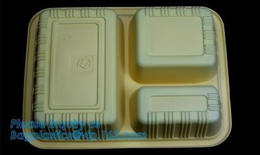 Compartments food grade blister plastic frozen and microwave dumpling tray,Packing Tray Disposable Food Plastic Package supplier