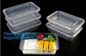Compartments food grade blister plastic frozen and microwave dumpling tray,Packing Tray Disposable Food Plastic Package supplier