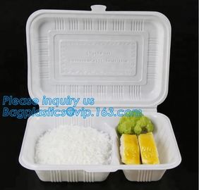 Compartment Food Container Round Food Containers Rectangular Food Containers Deli Containers BAGEASE BAGPLASTICS PACKAGE supplier