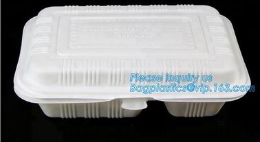 Compartment Food Container Round Food Containers Rectangular Food Containers Deli Containers BAGEASE BAGPLASTICS PACKAGE supplier