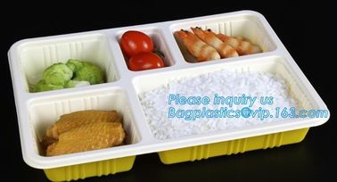 Compartment Food Container Round Food Containers Rectangular Food Containers Deli Containers BAGEASE BAGPLASTICS PACKAGE supplier