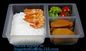 transparent pp bento box,lunch box plastic disposable compartment food containers,food,lunch,BBQ,noodles,salad,corn kern supplier