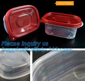 food crisper,Fresh Keeping Box Round Vacuum Food Container with Press &amp; Push Lid,sealed food storage box food grade vacu supplier