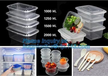 Transparent plastic fresh-keeping food storage container,plastic food lunch box,Food Portions box Perfect Portions food supplier