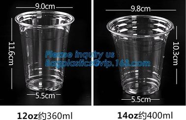 Elegant Shape Drinking Straw Promotional Cups With Straws Single Wall Plastic Cup,double wall custom plastic cups no min supplier