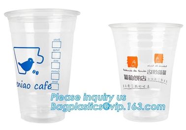 Cheap price pp material water clear disposable plastic cup,reusable customize drink water pp plastic cup bagease package supplier